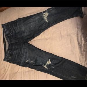 Black Orchid boyfriend cut jeans